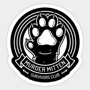 Murder Mittens Sticker